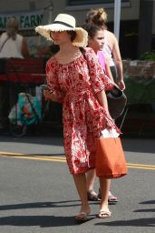 Emmy Rossum - Shopping at the Farmers Market in LA 07/08/2018
