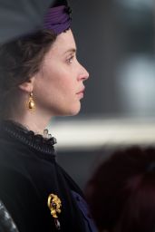Felicity Jones - "The Aeronauts" Movie Set in Greenwich 07/30/2018
