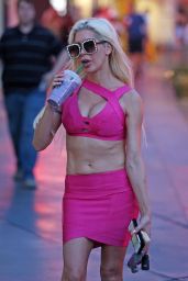 Frenchy Morgan in Pink - Out in Beverly Hills 07/02/2018