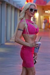 Frenchy Morgan in Pink - Out in Beverly Hills 07/02/2018