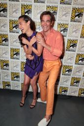 Gal Gadot and Chris Pine - Warner Bros Photocall at SDCC 2018