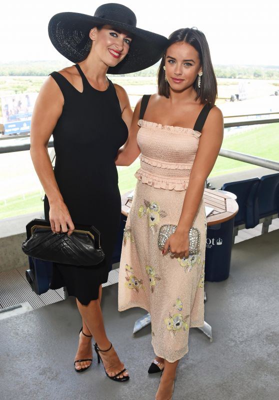 Georgia May Foote, Kirsty Gallacher and Victoria Pendleton - King George Weekend at Ascot Racecourse in England 07/28/2018