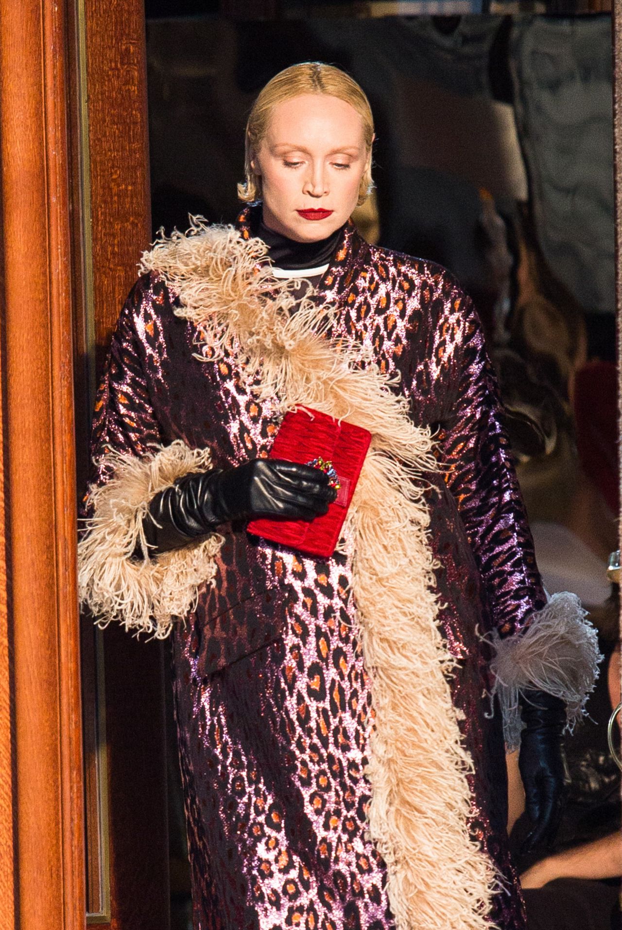 Gwendoline Christie - Paris Haute Couture Miu Miu 2019 Cruise ...