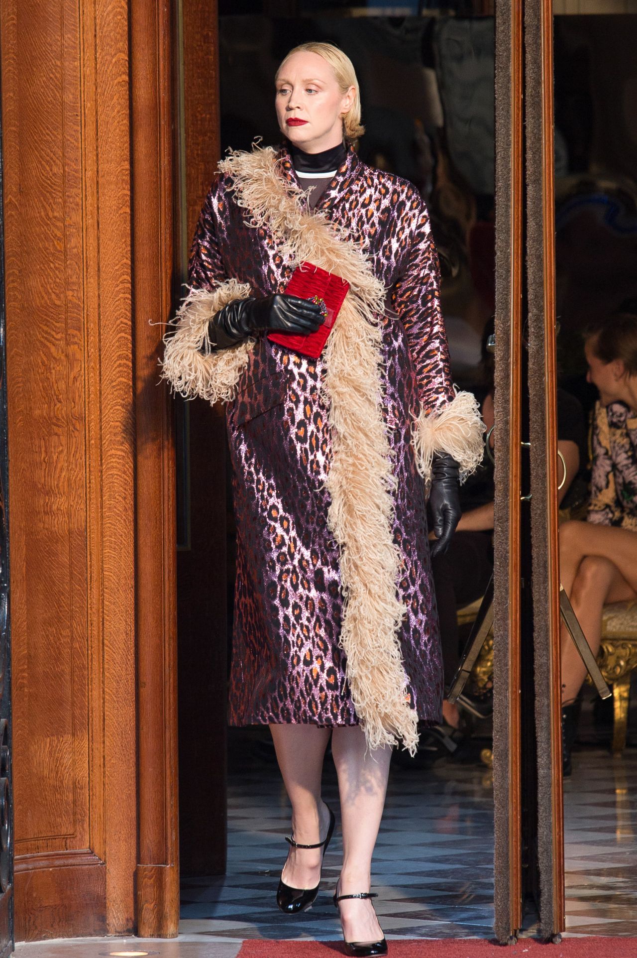 Gwendoline Christie - Paris Haute Couture Miu Miu 2019 Cruise ...