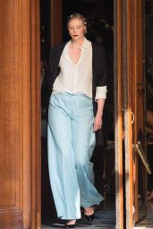 Gwendoline Christie - Paris Haute Couture Miu Miu 2019 Cruise Collection Show
