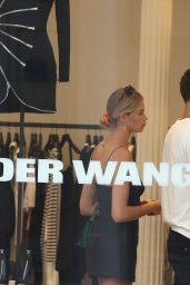 Hailey Clauson - Shopping With Boyfriend Jullien Herrera in Soho 07/07/2018