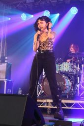 Heather Baron-Gracie - Performs at Standon Calling at Standon, Hertfordshire 07/28/2018
