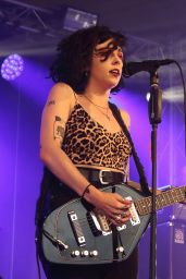 Heather Baron-Gracie - Performs at Standon Calling at Standon, Hertfordshire 07/28/2018