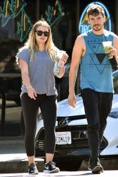 Hilary Duff and Boyfriend Matthew Koma - Out in Los Angeles 07/23/2018
