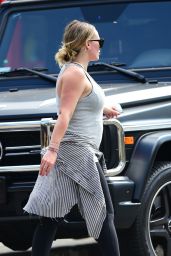 Hilary Duff on a Hot Day in Los Angeles 07/07/2018