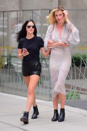 Ireland and Alaia Baldwin - Out in NYC 07/26/2018