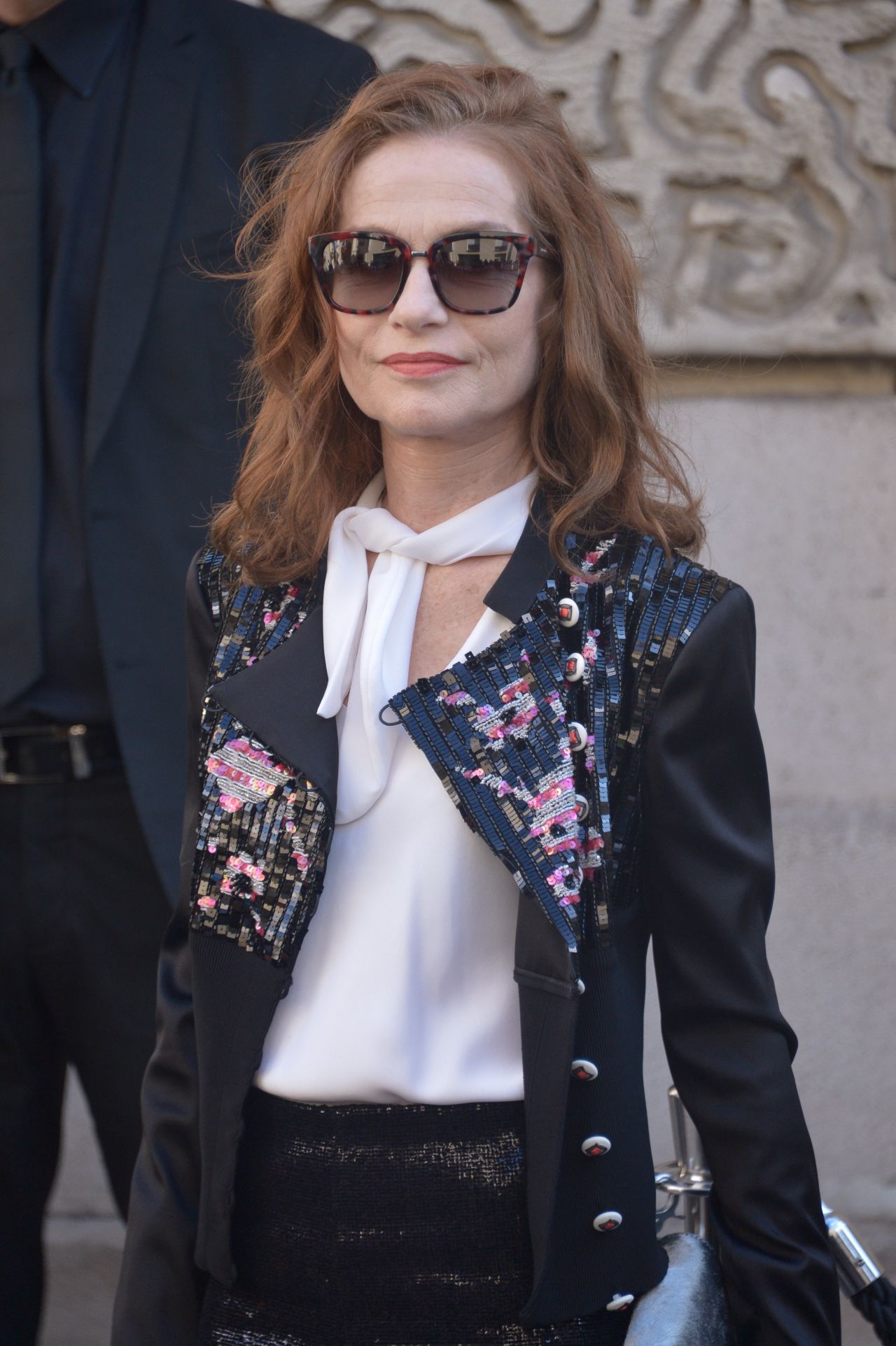 Isabelle Huppert - Giorgio Armani Prive Fashion Show in Paris 07/03