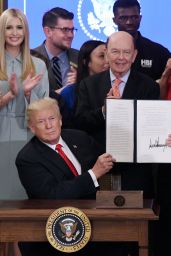 Ivanka Trump - U.S. President Donald Trump Signs an Executive in Washington
