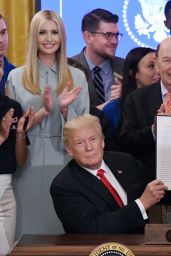 Ivanka Trump - U.S. President Donald Trump Signs an Executive in Washington