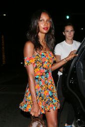 Jasmine Tookes Night Out Style - Avra in Beverly Hills