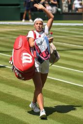 Jelena Ostapenko – 2018 Wimbledon Tennis Championships in London, Day 10
