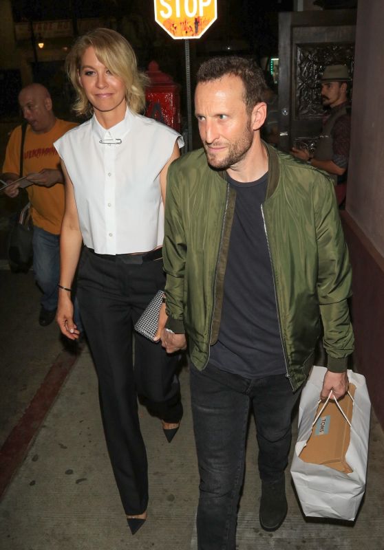 Jenna Elfman and Bodhi Elfman - No Vacancy Nightclub in Hollywood 07/27/2018