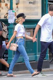 Jennifer Lawrence and Cooke Maroney in NYC 07/30/2018