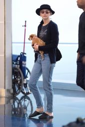 Jennifer Lawrence - Arrive at JFK Airport in NYC 07/19/2018