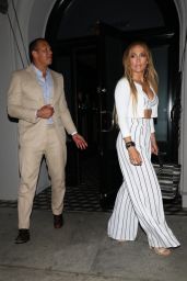 Jennifer Lopez and Alex Rodriguez Night Out - Craig