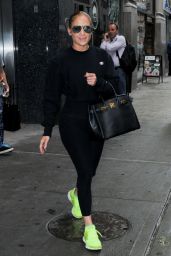 Jennifer Lopez - Leaving a Recording Studio in NYC 07/30/2018