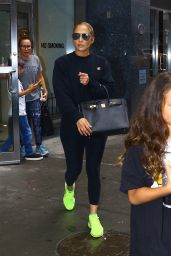 Jennifer Lopez - Leaving a Recording Studio in NYC 07/30/2018