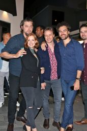 Jessica Chastain and Gian Luca Night Out in Toronto
