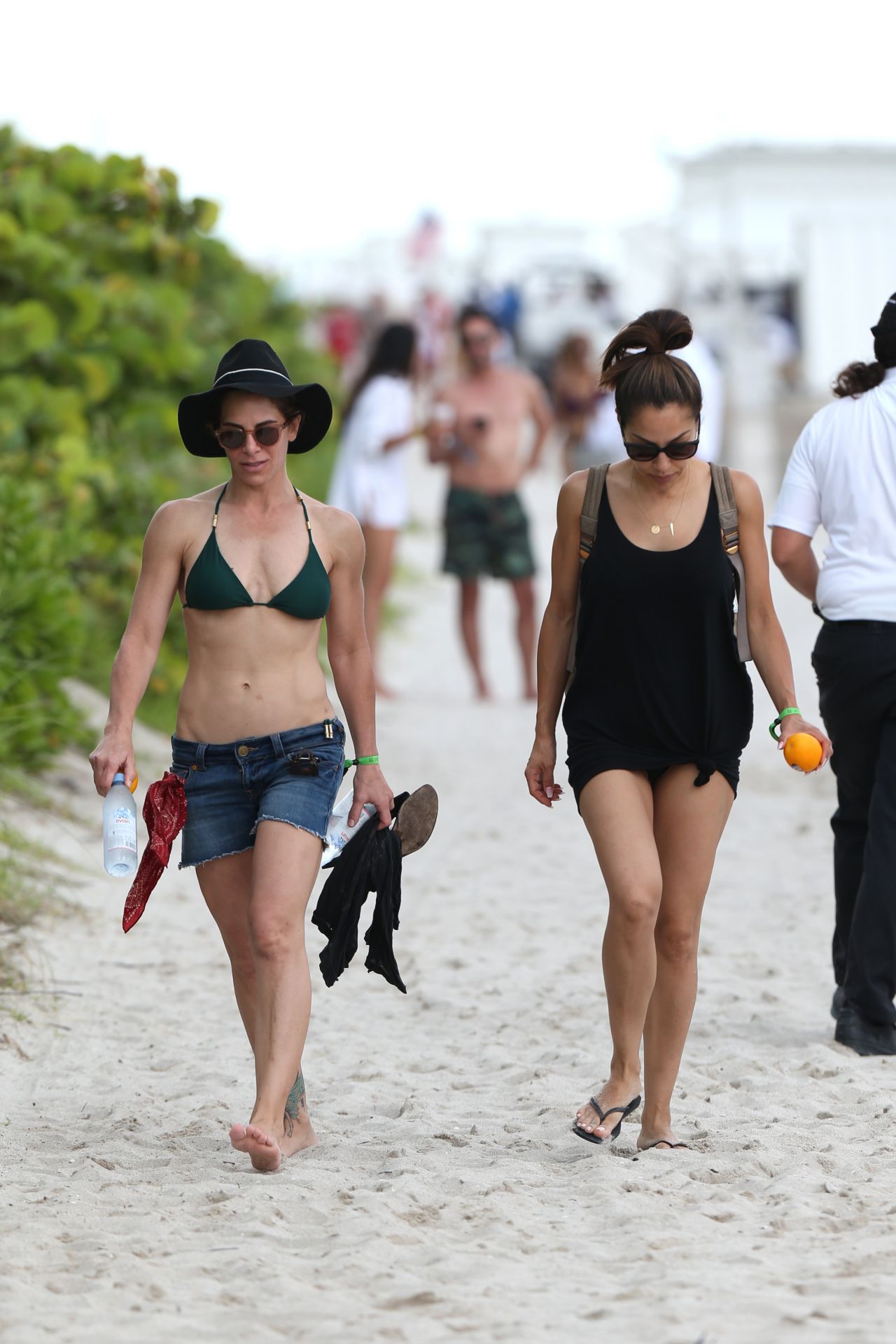 Jillian Michaels in Bikini at the Beach in Miami 07/05/2018.