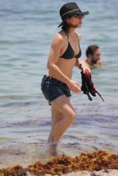 Jillian Michaels in Bikini at the Beach in Miami 07/05/2018