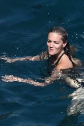 Jodie Spencer in Bikini - Positano 07/26/2018