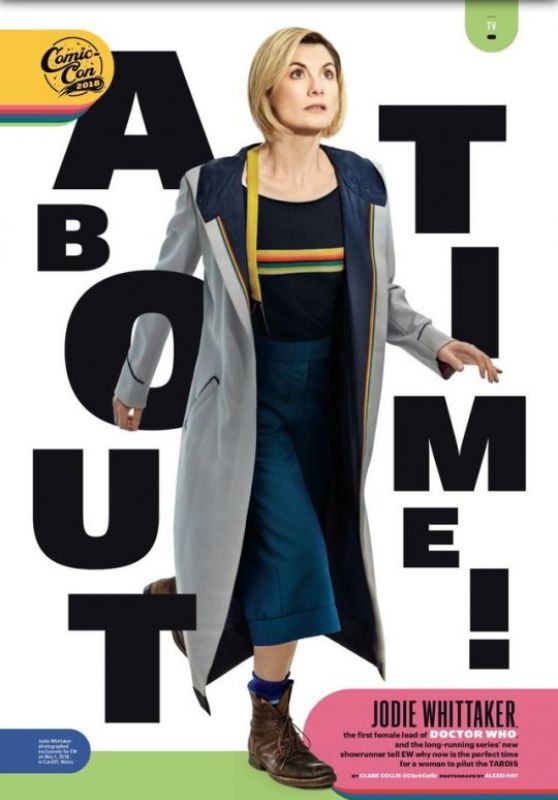 Jodie Whittaker - "Doctor Who" Entertainment Weekly Photos, July 2018