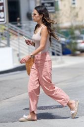 Jordana Brewster Casual Style  - Out in Brentwood 07/03/2018