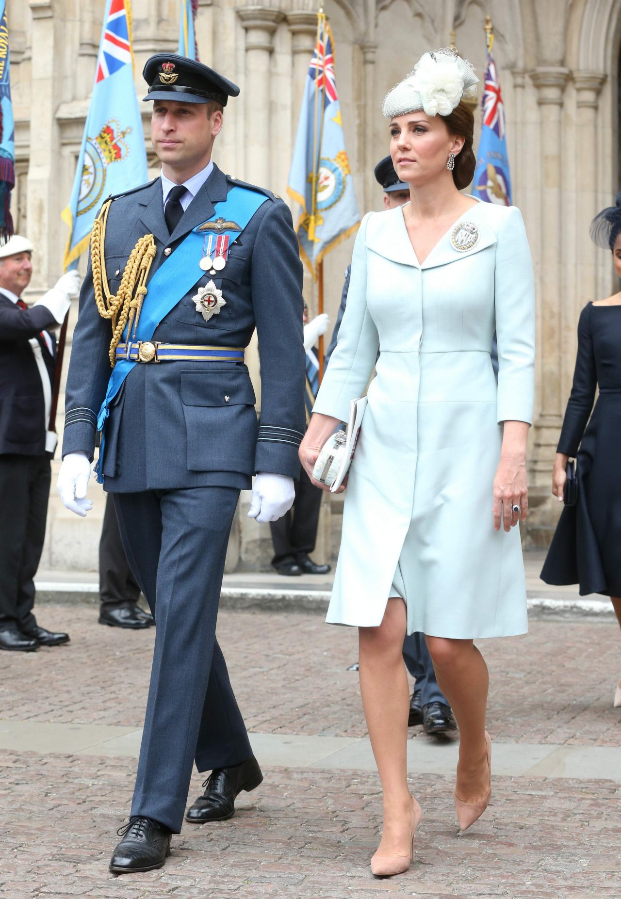 Kate Middleton – 100th Anniversary Service RAF in Westminster Abbey ...