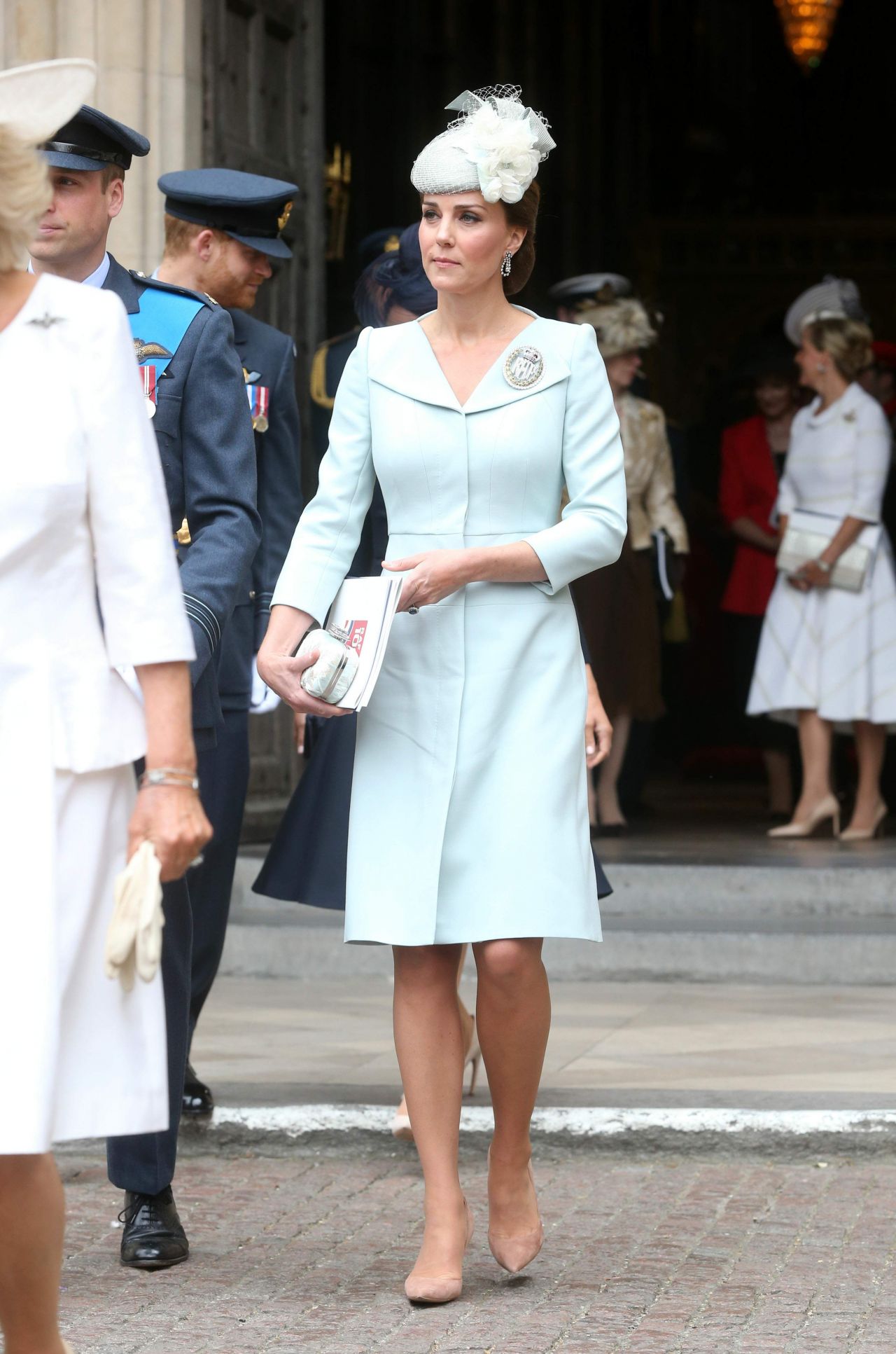 Kate Middleton – 100th Anniversary Service RAF in Westminster Abbey ...