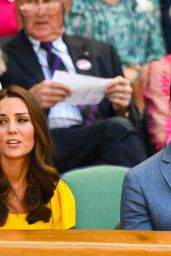Kate Middleton and Prince William - Wimbledon Tennis Championships 07/15/2018