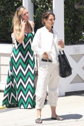 Katie Holmes - Lunch Meeting on the Beach Hotel in Santa Monica