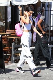 Kendall Jenner, Ben Simmons and Justine Skye Shopping at Elodie K in LA 07/20/2018