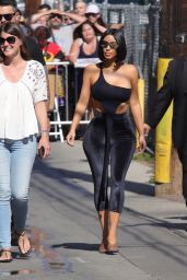 Kim Kardashian Arriving to Appear on Jimmy Kimmel in Hollywood 07/30/2018