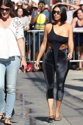 Kim Kardashian Arriving to Appear on Jimmy Kimmel in Hollywood 07/30/2018