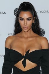 Kim Kardashian - Los Angeles Beautycon Festival in LA 07/14/2018