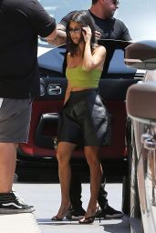 Kourtney Kardashian - Filming for Her Show in West Hollywood 07/19/2018