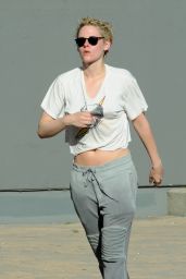 Kristen Stewart - Worked Up a Major Sweat at a Gym in LA 06/30/2018