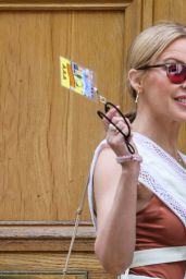 Kylie Minogue at Abbey Road Studios in London 07/23/2018