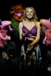 Kylie Minogue & The Muppets  at The O2 Arena in London 07/13/2018