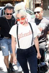 Lady Gaga - Arrives Recording in NYC 06/29/2018