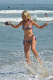 Lady Victoria Hervey in Bikini at the Beach in LA 07/07/2018