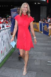 Lara Spencer - Good Morning America Films Their Fourth of July Episode in NYC 07/05/2018