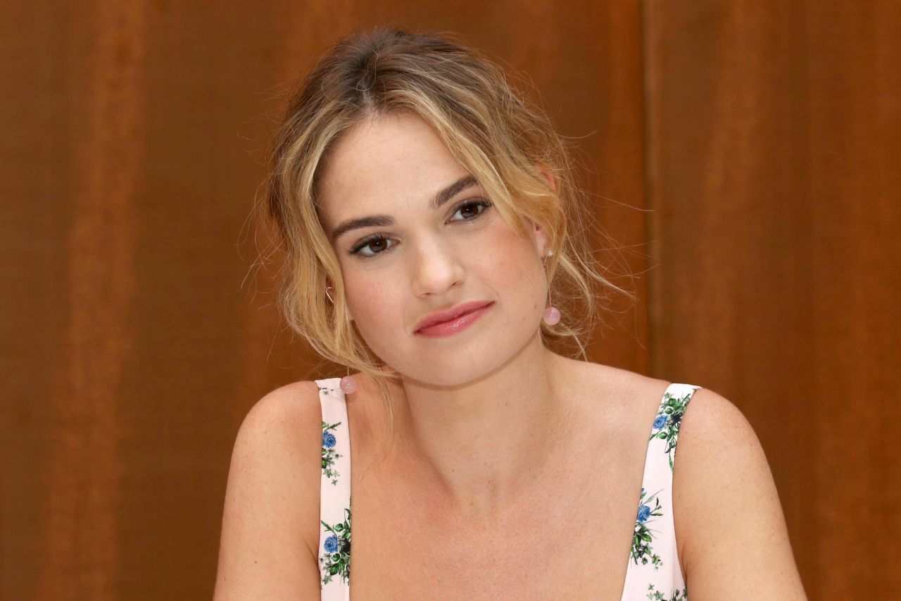 Lily James Mamma Mia: Here We Go Again Hamburg Screening July 13