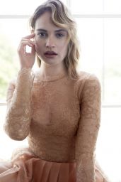 Lily James - Photoshoot for Vanity Fair Italy August 2018