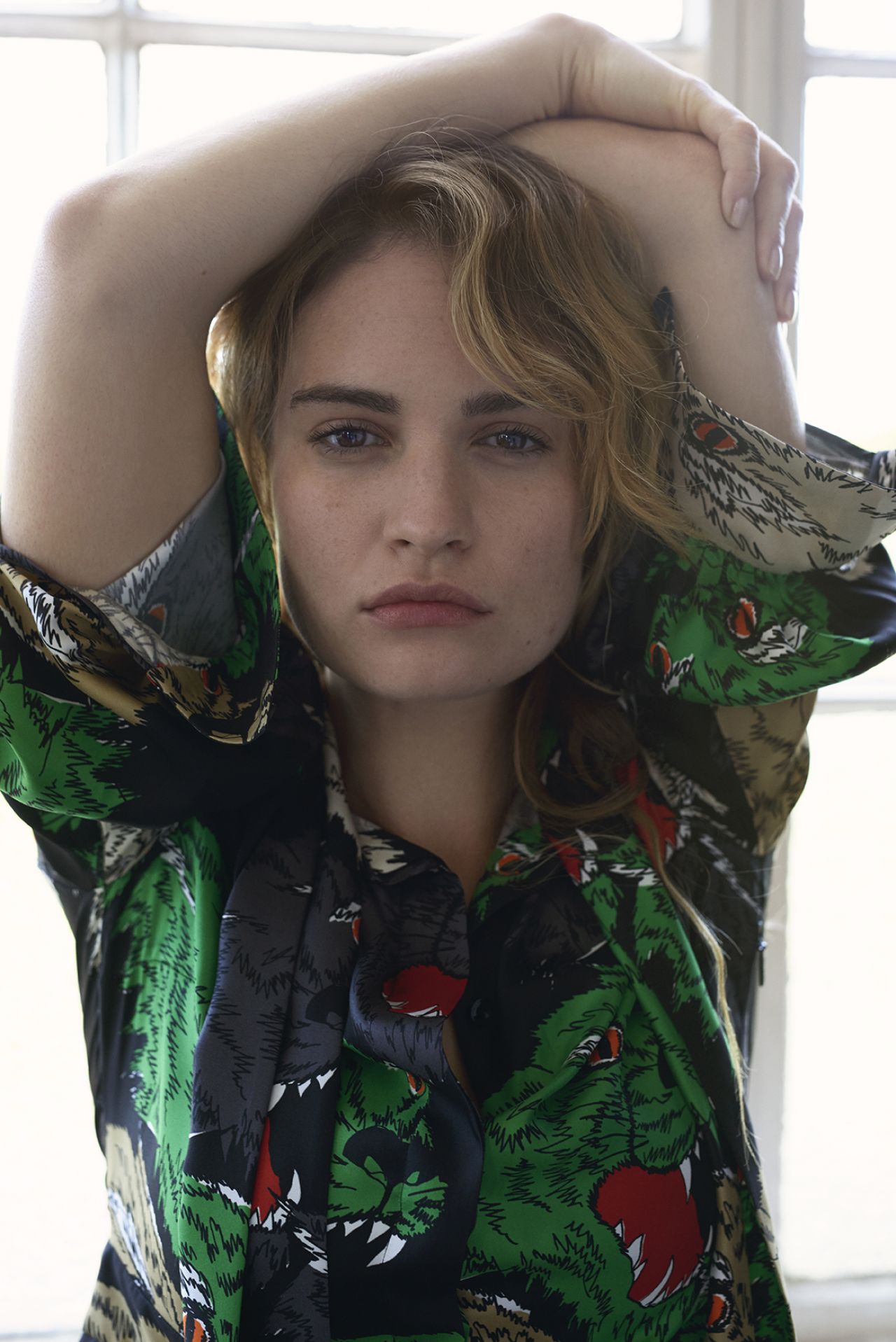 Lily James - Photoshoot for Vanity Fair Italy August 2018 • CelebMafia